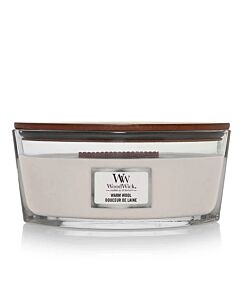 Woodwick Warm Wool Ellipse Candle